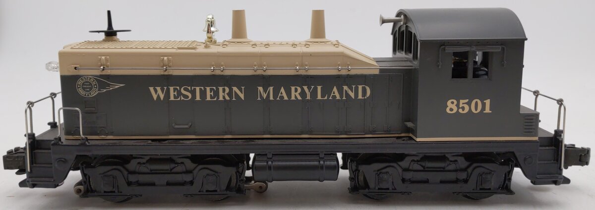 Lionel 6-18501 O Gauge Western Maryland NW2 Powered Diesel Locomotive #8501 EX/Box
