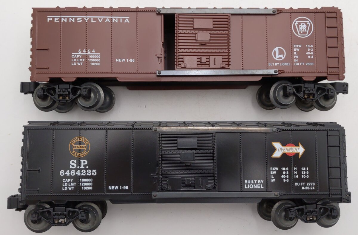 Lionel 6-19272 O Gauge 6464 Boxcars Series 3-Car Set #4 EX/Box