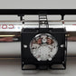Lionel 6-19628 O Gauge Lion Oil TC 8D Single Dome Chrome Plated Tank Car #2256 EX/Box