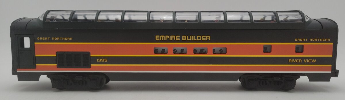 Lionel 6-19182 O Gauge Great Northern Aluminum Full Vista Dome Car #1395 EX/Box