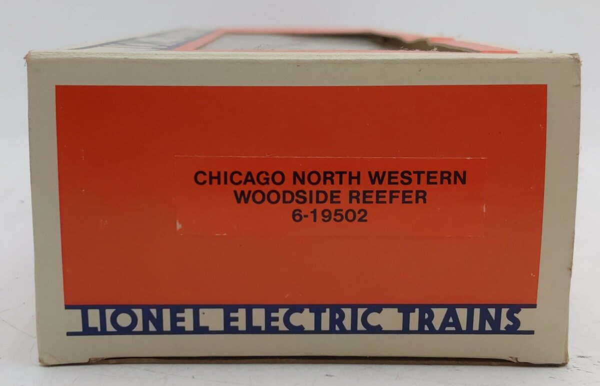 Lionel 6-19502 O Gauge Chicago North Western Woodside Reefer EX/Box