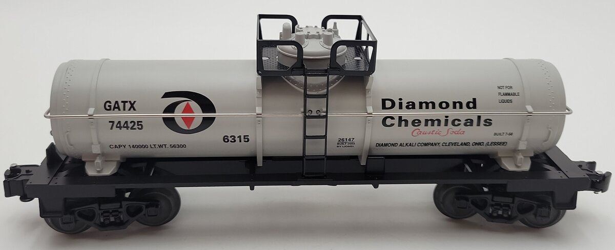 Lionel 6-26147 O Gauge Archives Diamond Single Dome Tank Car #74425 LN/Box