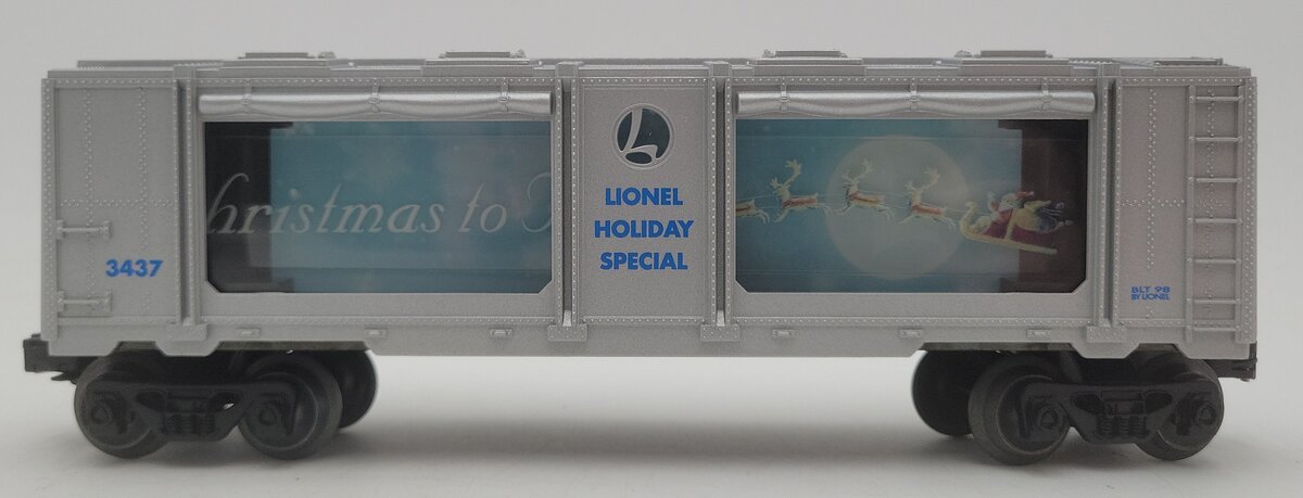 Lionel 6-19855 O Christmas Operating Aquarium Car EX/Box