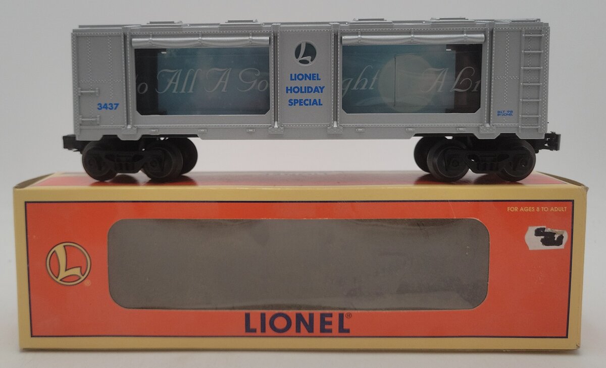 Lionel 6-19855 O Christmas Operating Aquarium Car EX/Box