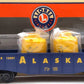 Lionel 6-26019 O Gauge Alaska Railroad Gondola w/Canisters #13801 NIB
