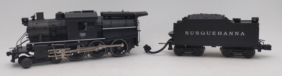 Lionel 6-28759 O Susquehanna 4-6-0 Camelback Steam Locomotive w/Tender #36 LN/Box