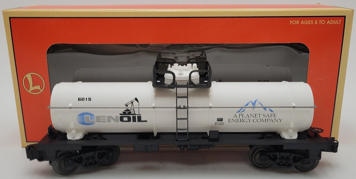 Lionel 6-26101 O Gauge Len-Oil Single Dome Tank Car #6015 LN/Box