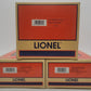 Lionel 6-21756 O Gauge Overstamped CR/PC Boxcars (Set of 2) LN/Box