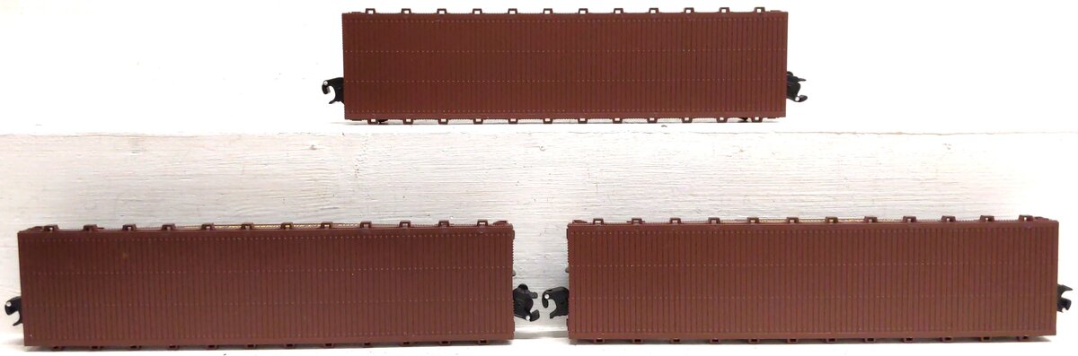 Lionel 6-26713 O Gauge Western Maryland 3-Car Standard Flatcars w/Log Loads Set NIB