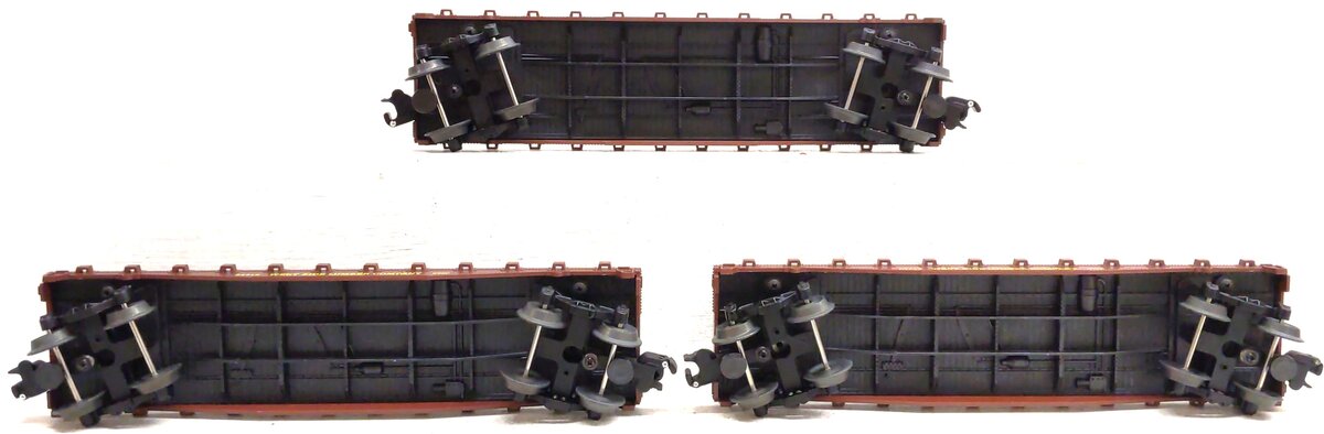 Lionel 6-26713 O Gauge Western Maryland 3-Car Standard Flatcars w/Log Loads Set NIB