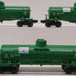 Lionel 6-26977 O Sinclair Die-cast Tank Car 3-Pack Set EX/Box