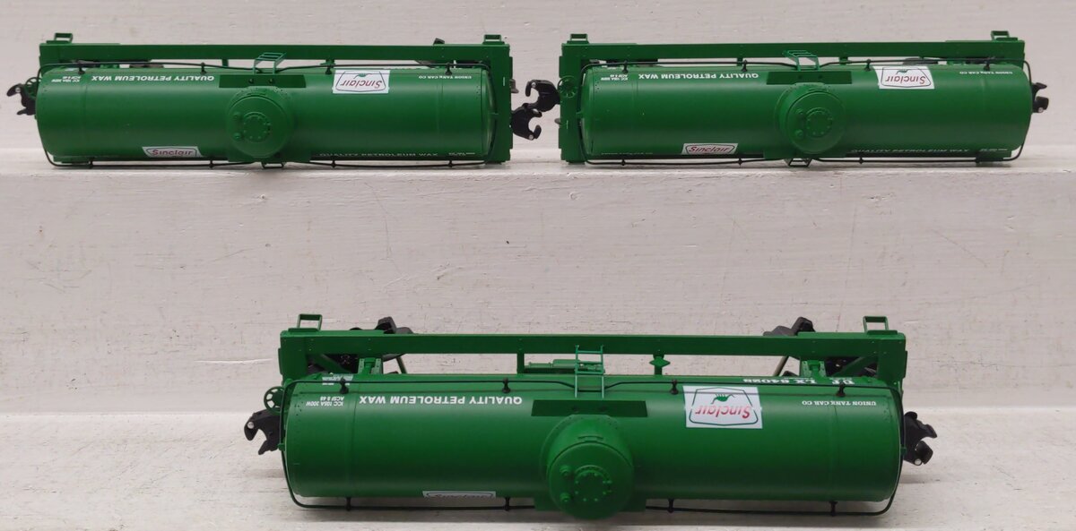 Lionel 6-26977 O Sinclair Die-cast Tank Car 3-Pack Set EX/Box