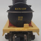 Lionel 6-26120 O Kansas City Southern 3-Dome Tank Car #1229 EX/Box