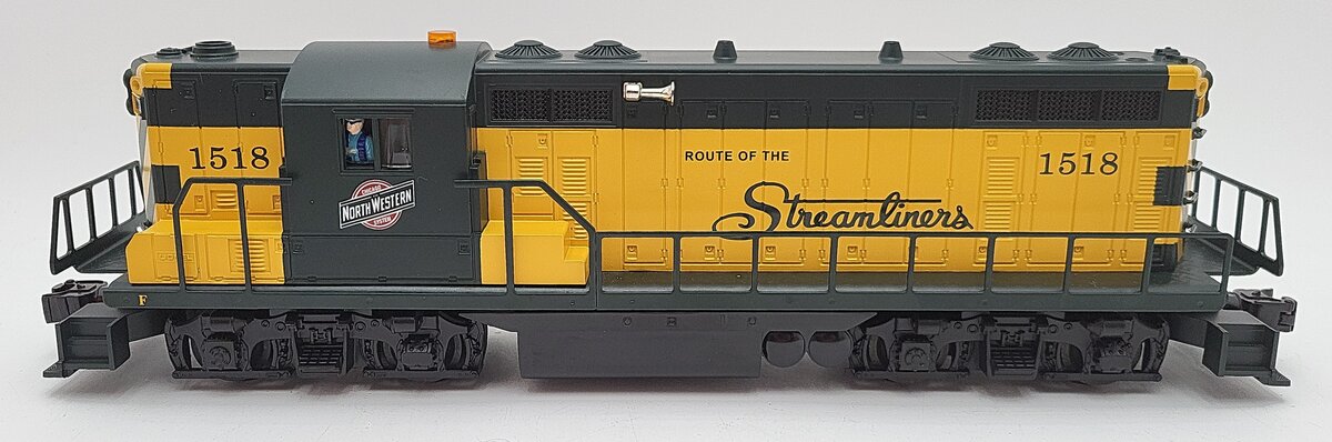 Lionel 6-28517 O C&NW Command Control Special GP7 Diesel Locomotive #1518 Set LN/Box