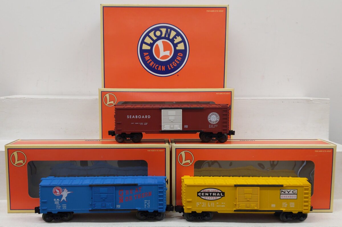 Lionel 6-29282 O Gauge 6464 Archive Boxcar Set (Set of 3) LN/Box