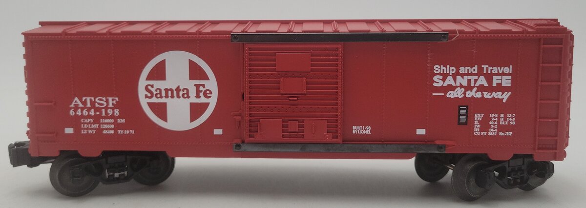 Lionel 6-29213 O Gauge AT&SF Grand Canyon Route Boxcar #6464-198 LN/Box