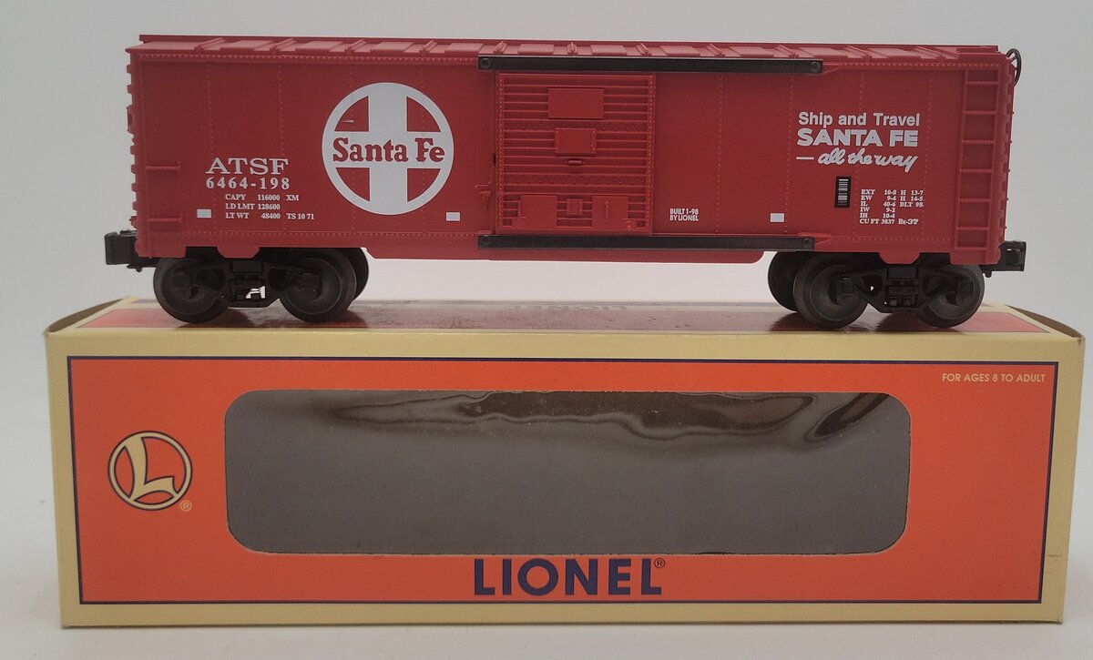 Lionel 6-29213 O Gauge AT&SF Grand Canyon Route Boxcar #6464-198 LN/Box