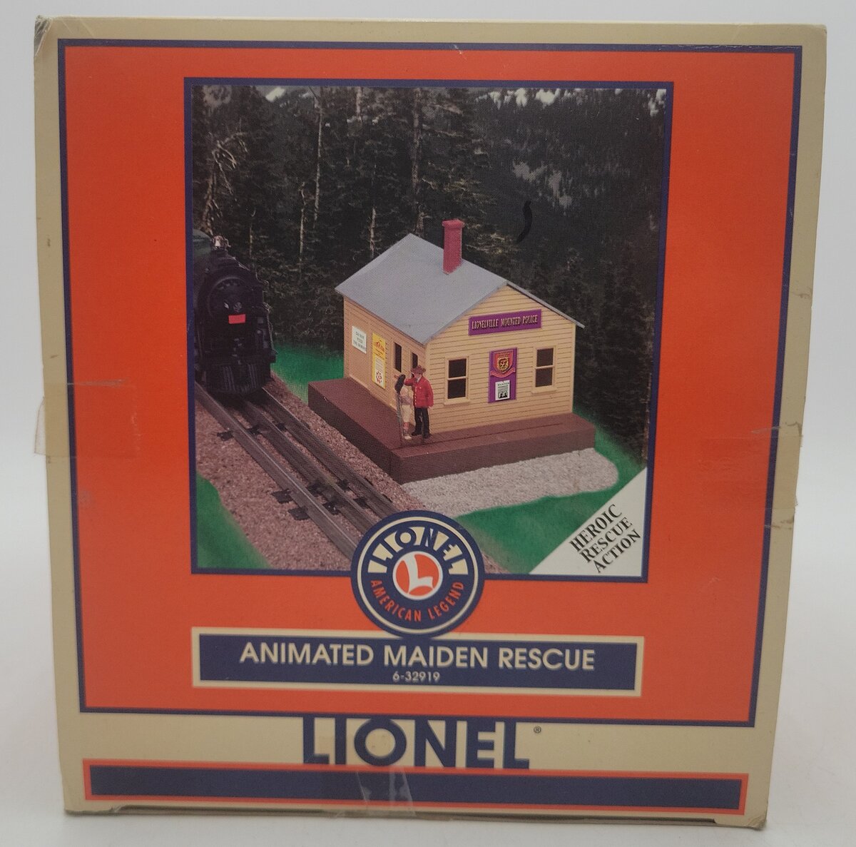 Lionel 6-32919 O Animated Maiden Rescue Set EX/Box