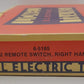 Lionel 6-5165 O72 Right Hand Remote Switch Turnout EX/Box