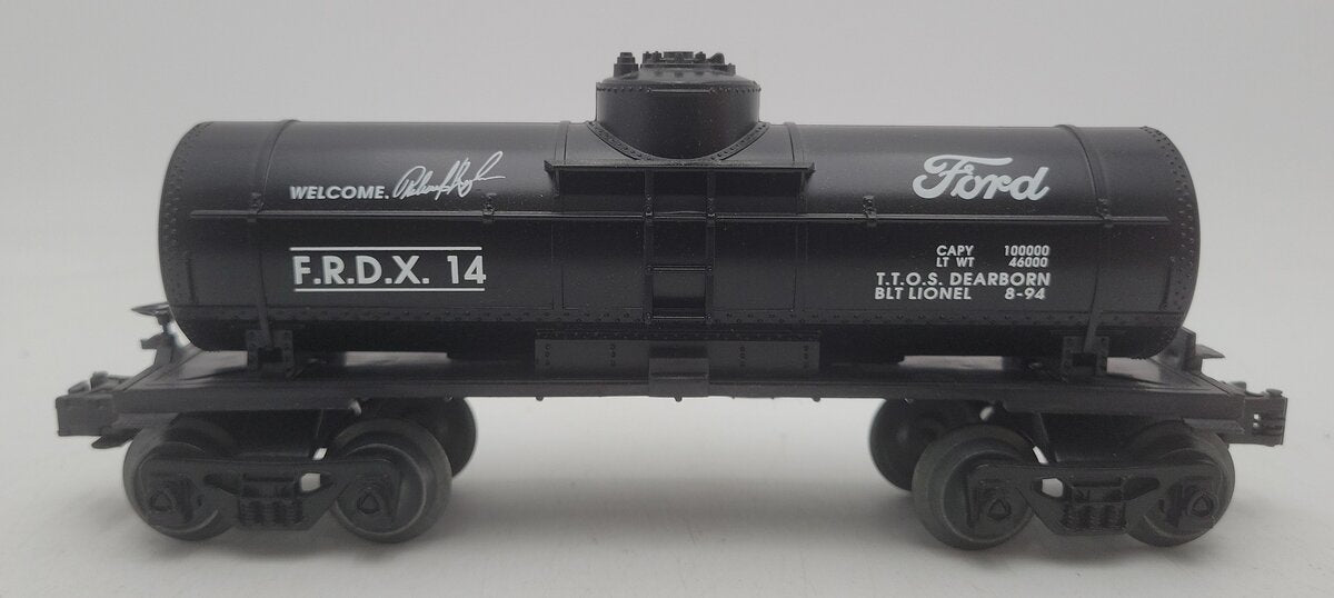 Lionel 6-52032 TTOS 1994 O Gauge Ford Tank Car #14 LN/Box