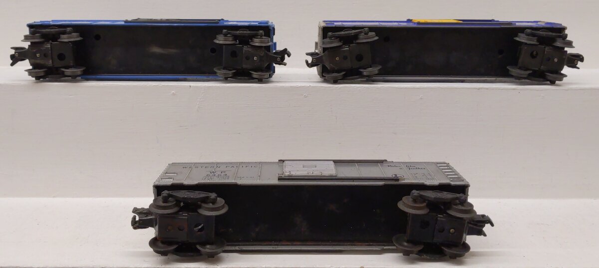 Lionel Vintage O Gauge Freight Box Cars: 6464475, 6464150, 6464 [3] VG