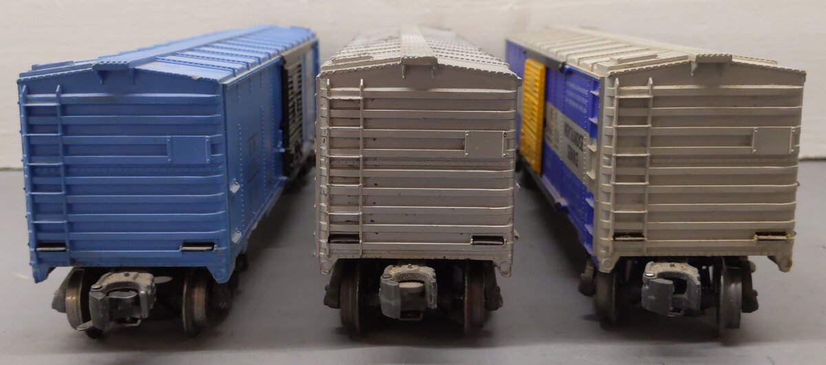 Lionel Vintage O Gauge Freight Box Cars: 6464475, 6464150, 6464 [3] VG