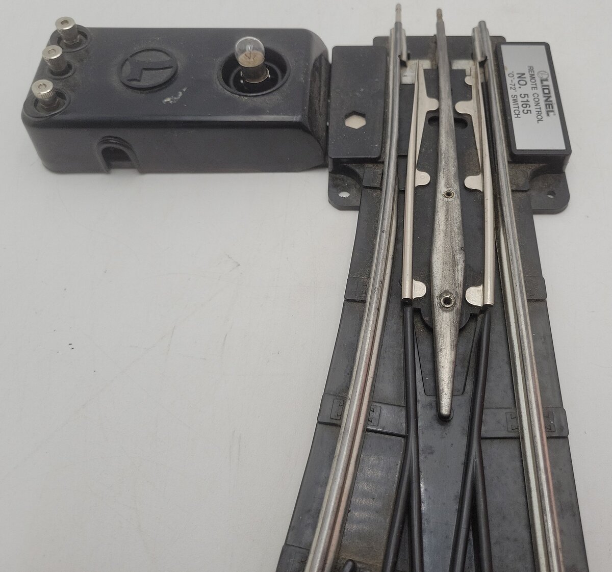 Lionel 6-5165 O72 Right Hand Remote Switch Turnout EX/Box