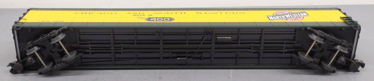 MTH 20-98346 O Gauge Chicago & North Western 75' AutoTrain Auto Carrier #5501 LN/Box