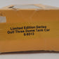 Lionel 6-9313 O Gauge Gulf Black Three-Dome Tank Car VG/Box