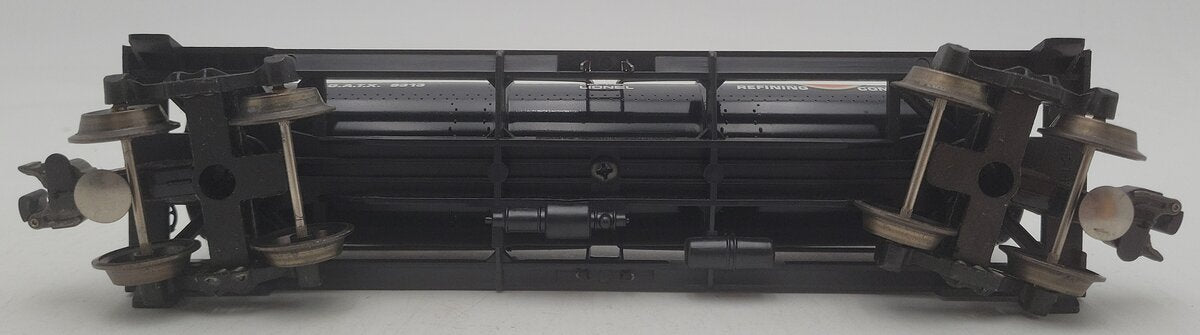 Lionel 6-9313 O Gauge Gulf Black Three-Dome Tank Car VG/Box