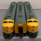 MTH 20-2237-1 O C&NW E-8 ABA Diesel Engine Set w/PS2 #5029A/5029B/5030A EX/Box