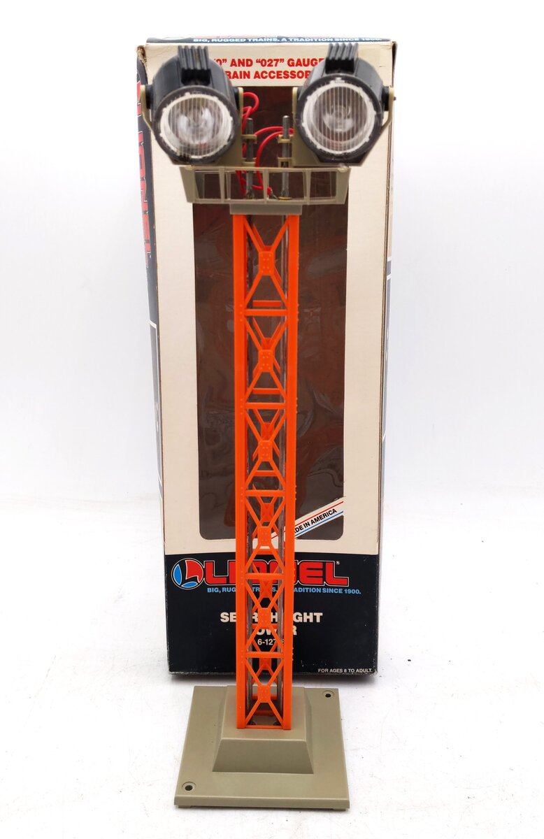 Lionel 6-12716 O Dual Searchlight Tower EX/Box