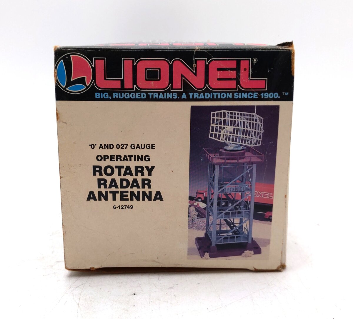 Lionel 6-12749 O/O27 Operating Rotary Radar Antenna VG/Box