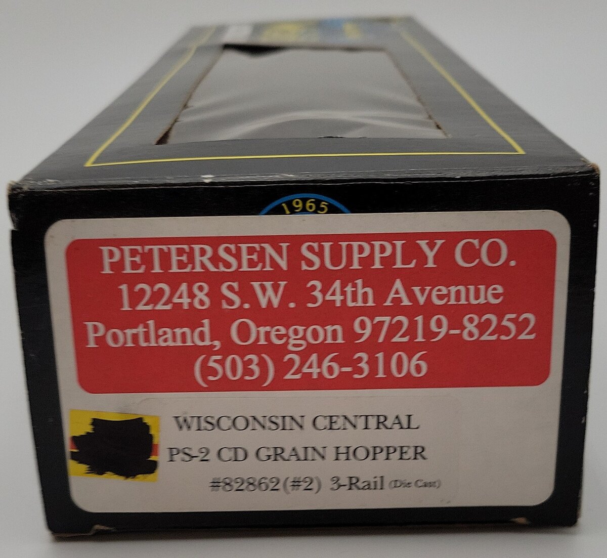 Weaver 82862 Wisconsin Central Grain Hopper LN/Box
