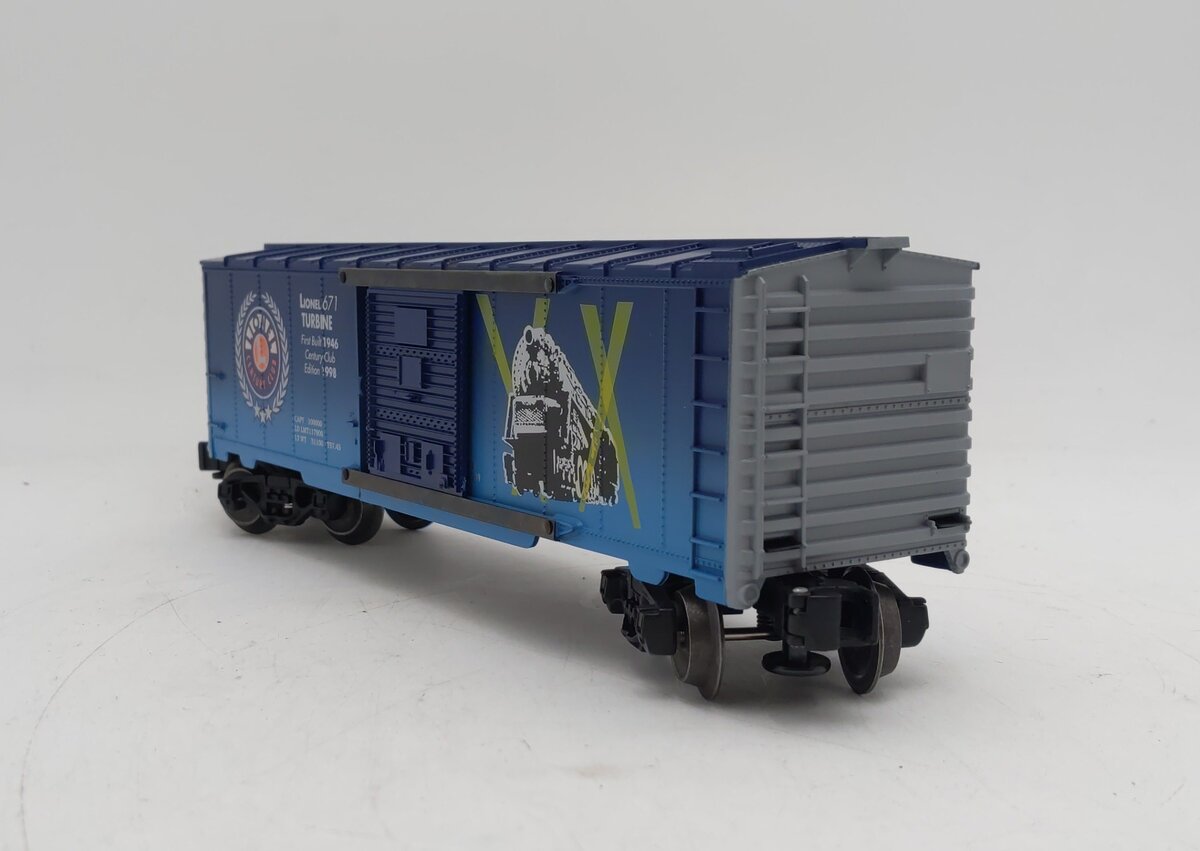 Lionel 6-29228 O Gauge Pennsy Turbine Commemorative Boxcar #671 LN/Box