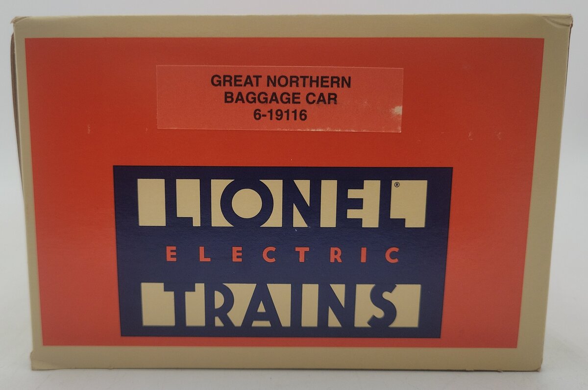 Lionel 6-19116 O Great Northern Aluminum Baggage Car #1200 EX/Box