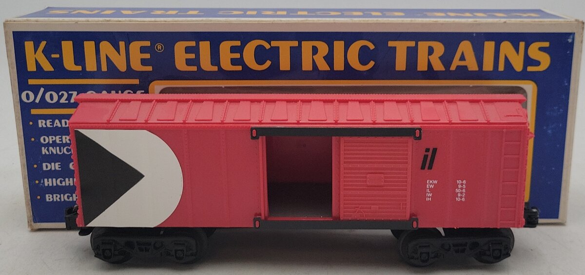 K-Line K-5115 O Gauge Canadian Pacific Rail Red Boxcar #5115 EX/Box