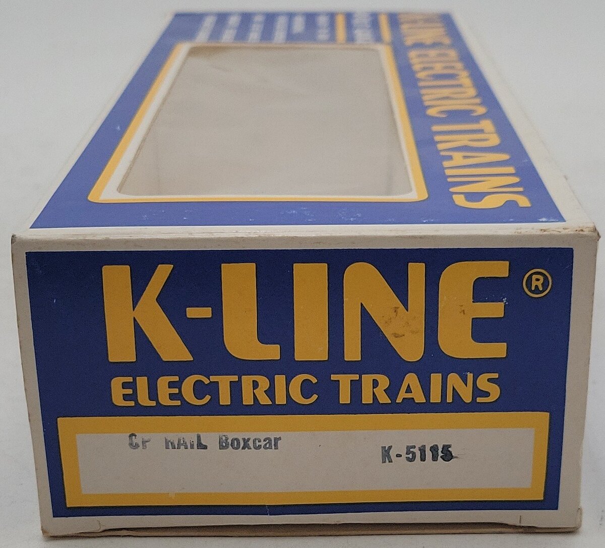 K-Line K-5115 O Gauge Canadian Pacific Rail Red Boxcar #5115 EX/Box