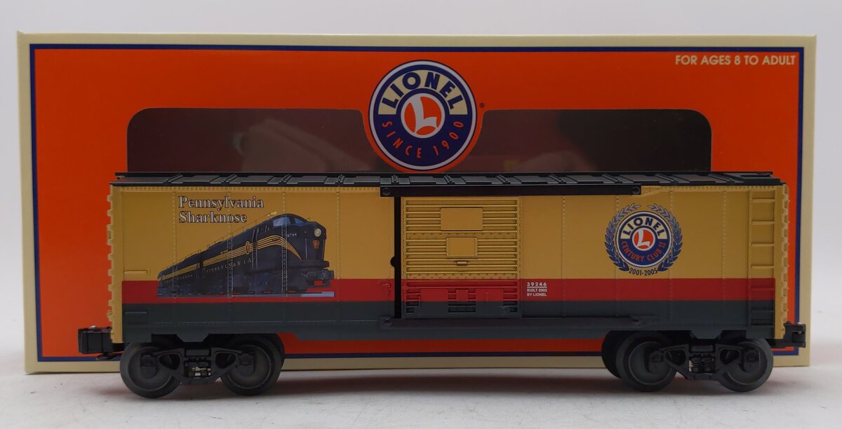 Lionel 6-39246 O PRR Century Club ll Sharknose Boxcar LN/Box