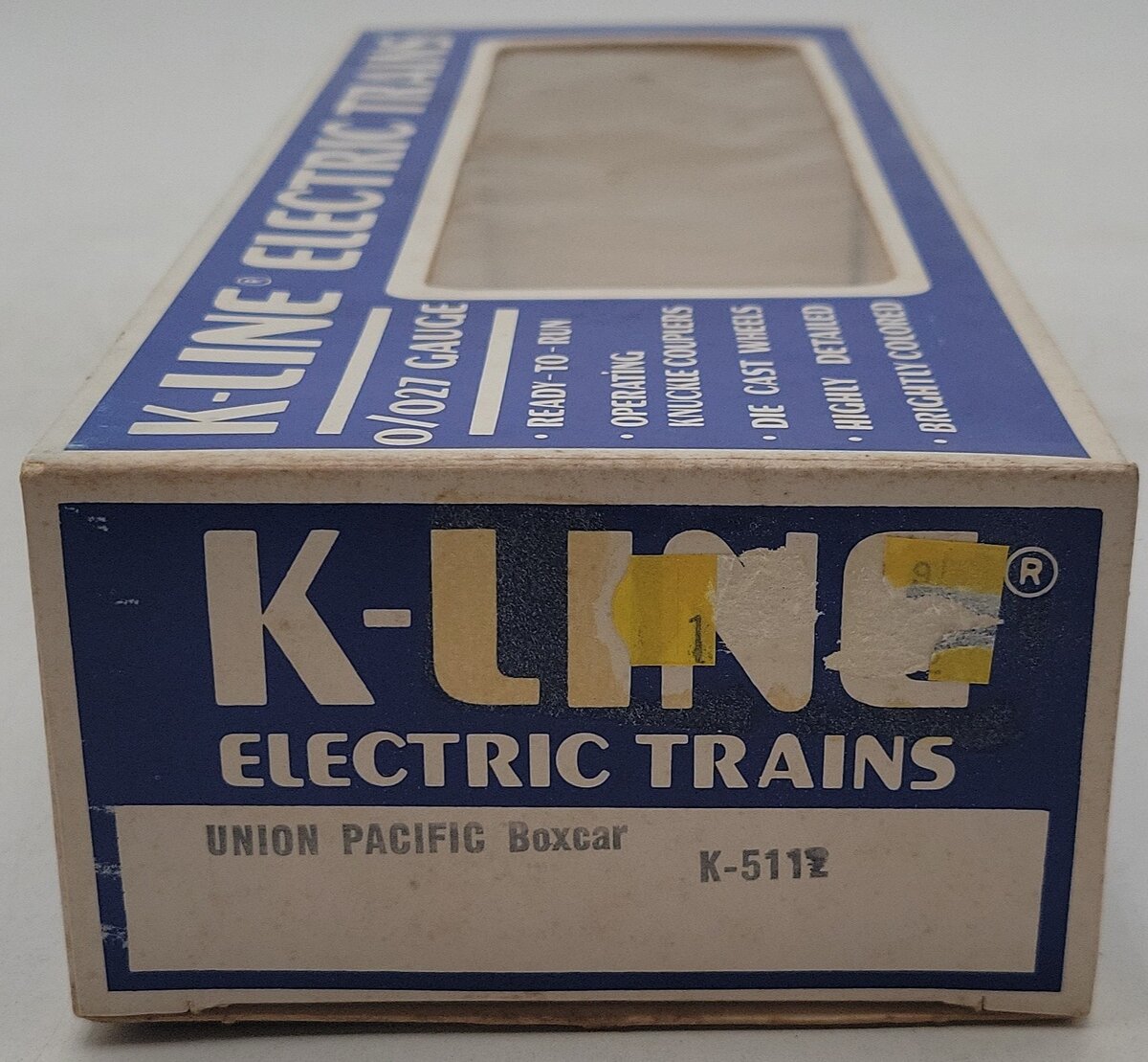 K-Line K5112 O Gauge Union Pacific Boxcar LN/Box