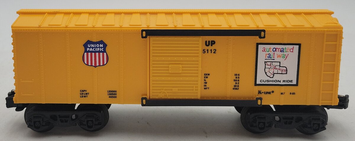 K-Line K5112 O Gauge Union Pacific Boxcar LN/Box
