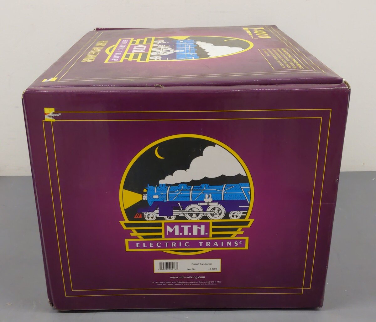 MTH 40-4000 O Z-4000 400W Dual Control Transformer LN/Box