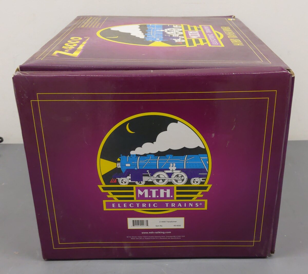 MTH 40-4000 O Z-4000 400W Dual Control Transformer LN/Box