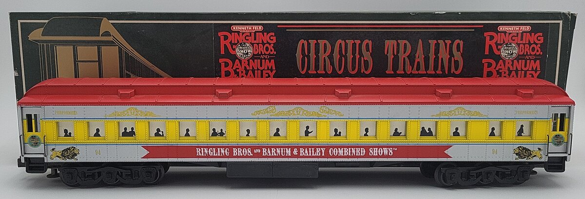 K-Line K83-0094 O Ringling Bros. 18" Heavyweight Performers Car #94 EX/Box