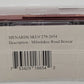 Menards 279-2654 O Scale Milwaukee Road Boxcar MT/Box