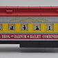 K-Line K83-0093 O Gauge Ringling Bros 18" Heavyweight Coach Car #93 EX/Box