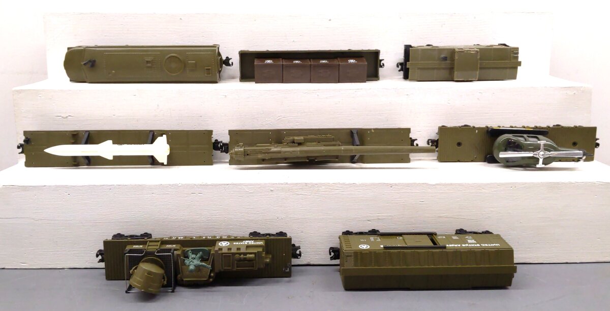 K-Line K1911 O Gauge The United States Army Diesel Train Set EX/Box