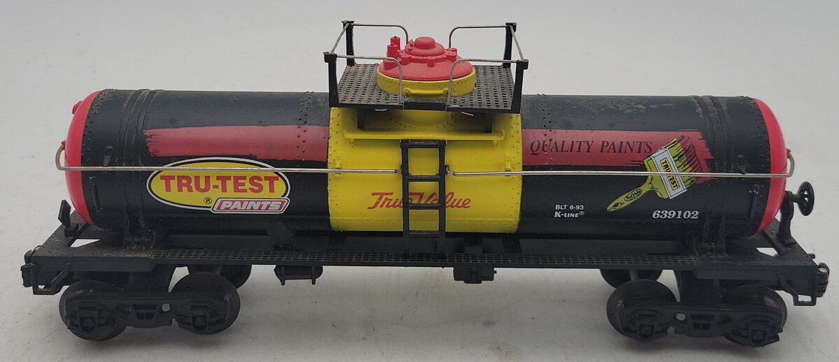 K-Line K639102 True Value Paints Tank Car EX