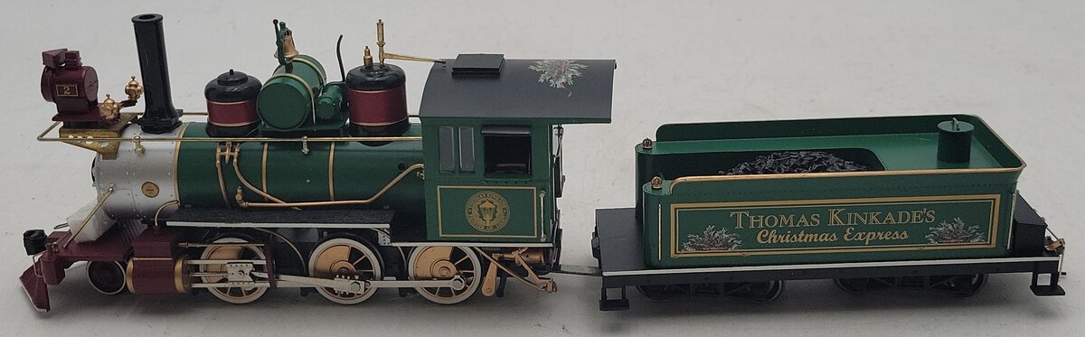 Bachmann 79591 On30 Thomas Kinkade Christmas Express Steam Loco w/Tender LN
