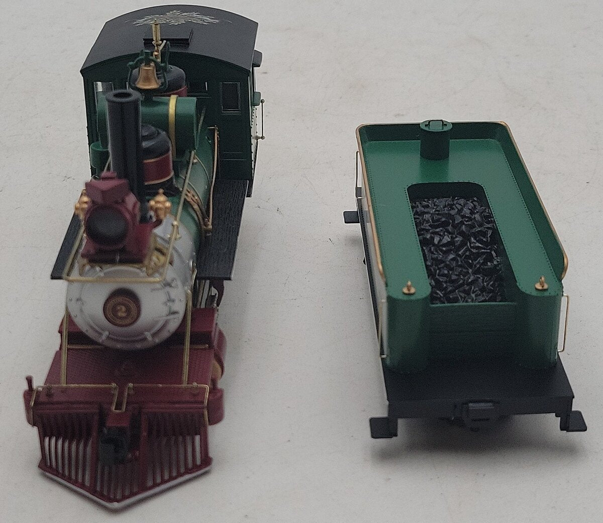 Bachmann 79591 On30 Thomas Kinkade Christmas Express Steam Loco w/Tender LN